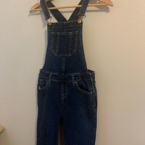 Denim overalls